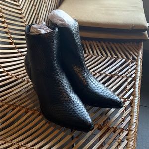 BNWT Snake Skin Booties from Free People